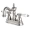Kingston Brass KS1608BPL 4" Centerset Bathroom Faucet, Brushed Nickel KS1608BPL - alternate 1
